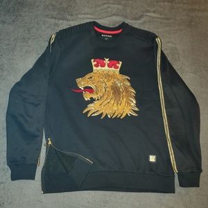 Makobi Lion Crown Fleece Sweater